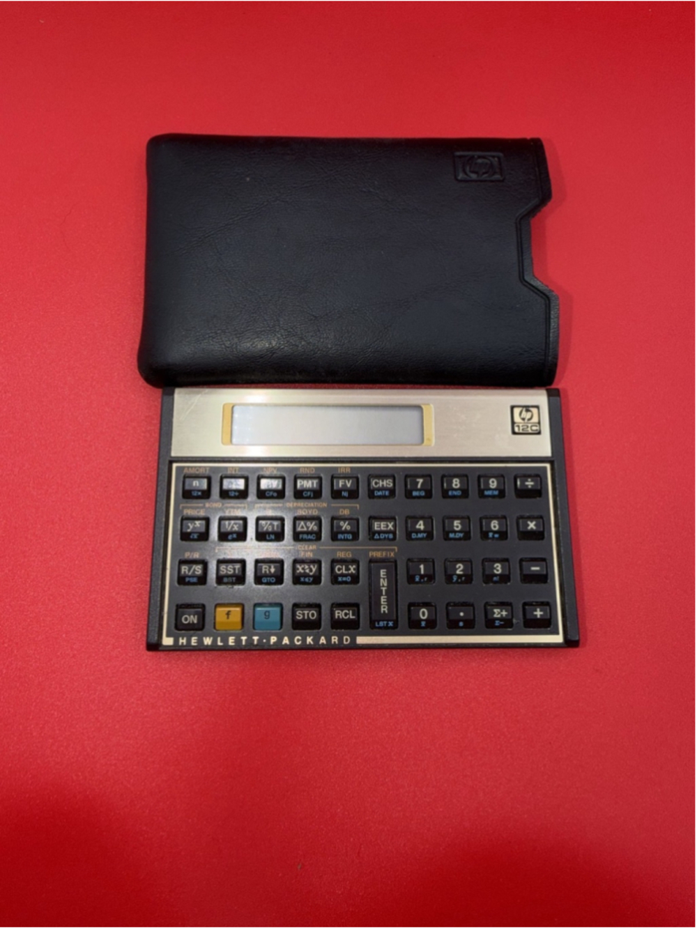 Vintage 1988 HP 12C Financial Calculator - Made in USA (Corvallis, OR)